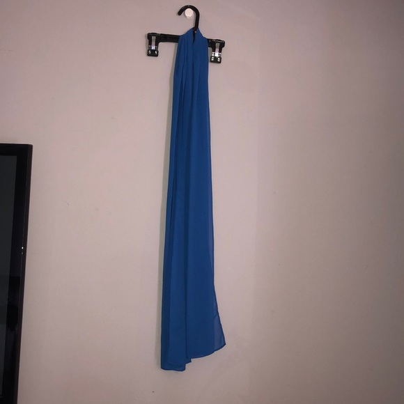 Blue Prom/bridesmaid Dress - Picture 3 of 4